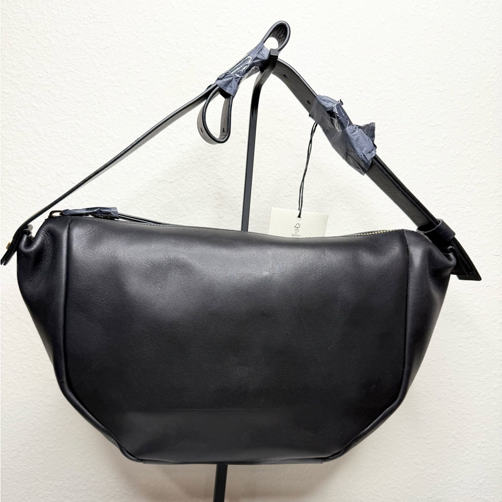 ALLSAINTS Black Madea Leather Shoulder Bag - Picture 6 of 11